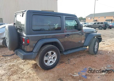 2020 Jeep Wrangler Sport S 4X4 from USA, damaged, VIN 1C4GJXAN4LW227837